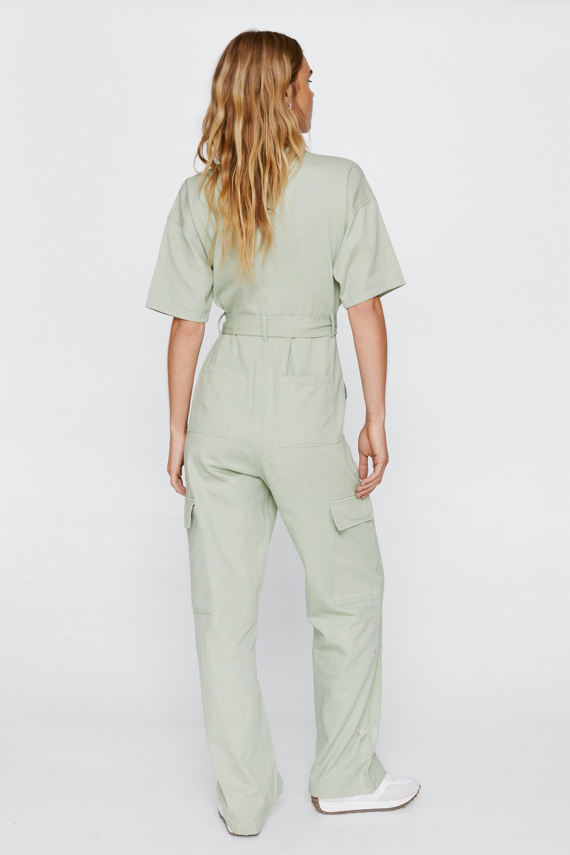Nasty gal utility jumpsuit hotsell