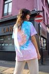 NastyGal Pink Floyd Graphic Tie Dye T-Shirt thumbnail 4