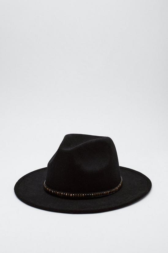 NastyGal Stud Detail Cowboy Hat 3