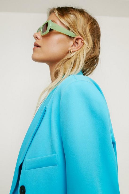 NastyGal Tailored Oversized Double Breasted Blazer 2