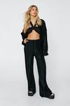 NastyGal High Waisted Plisse Trousers thumbnail 2