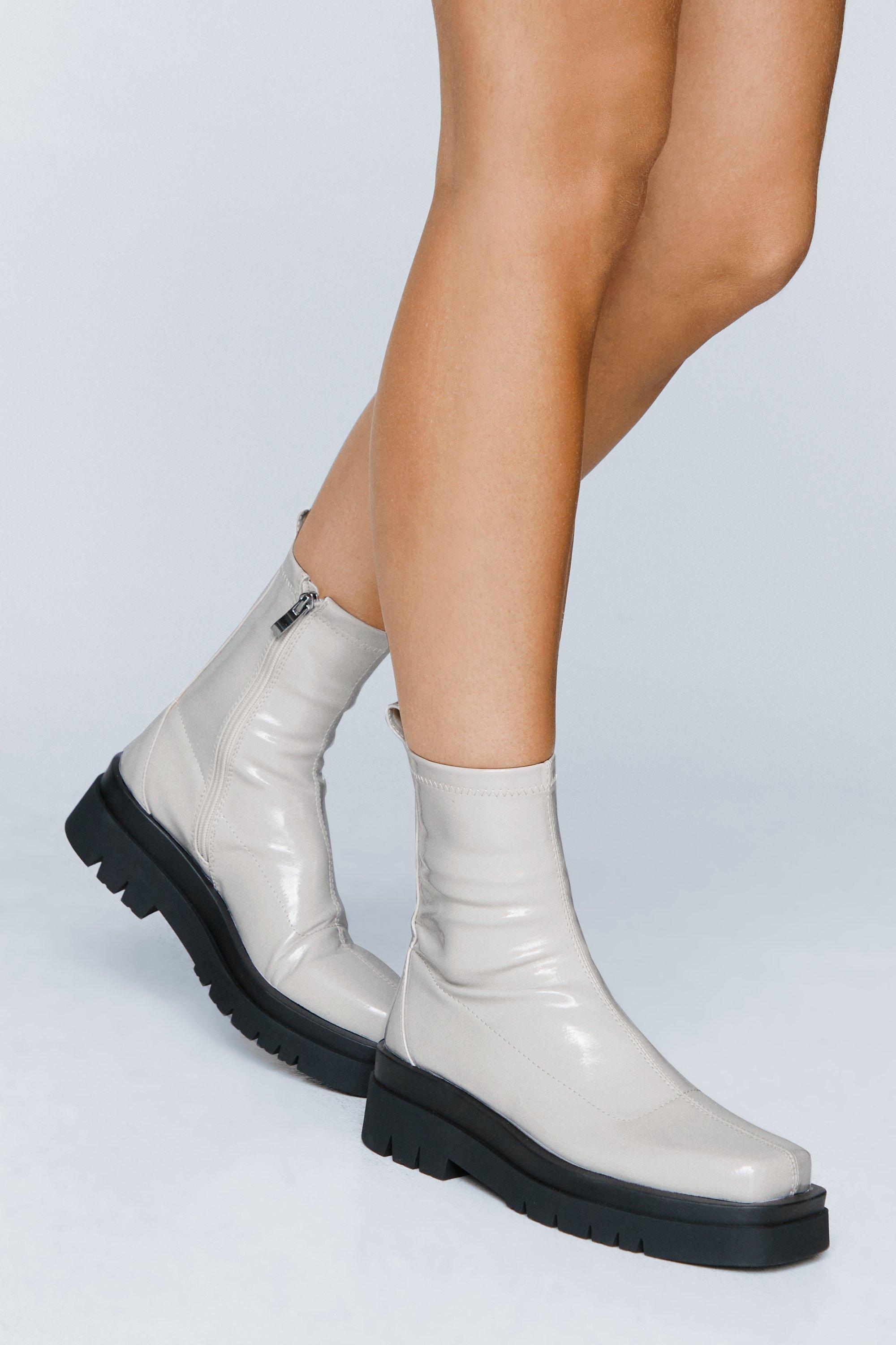 Public desire generate discount chunky sock boots