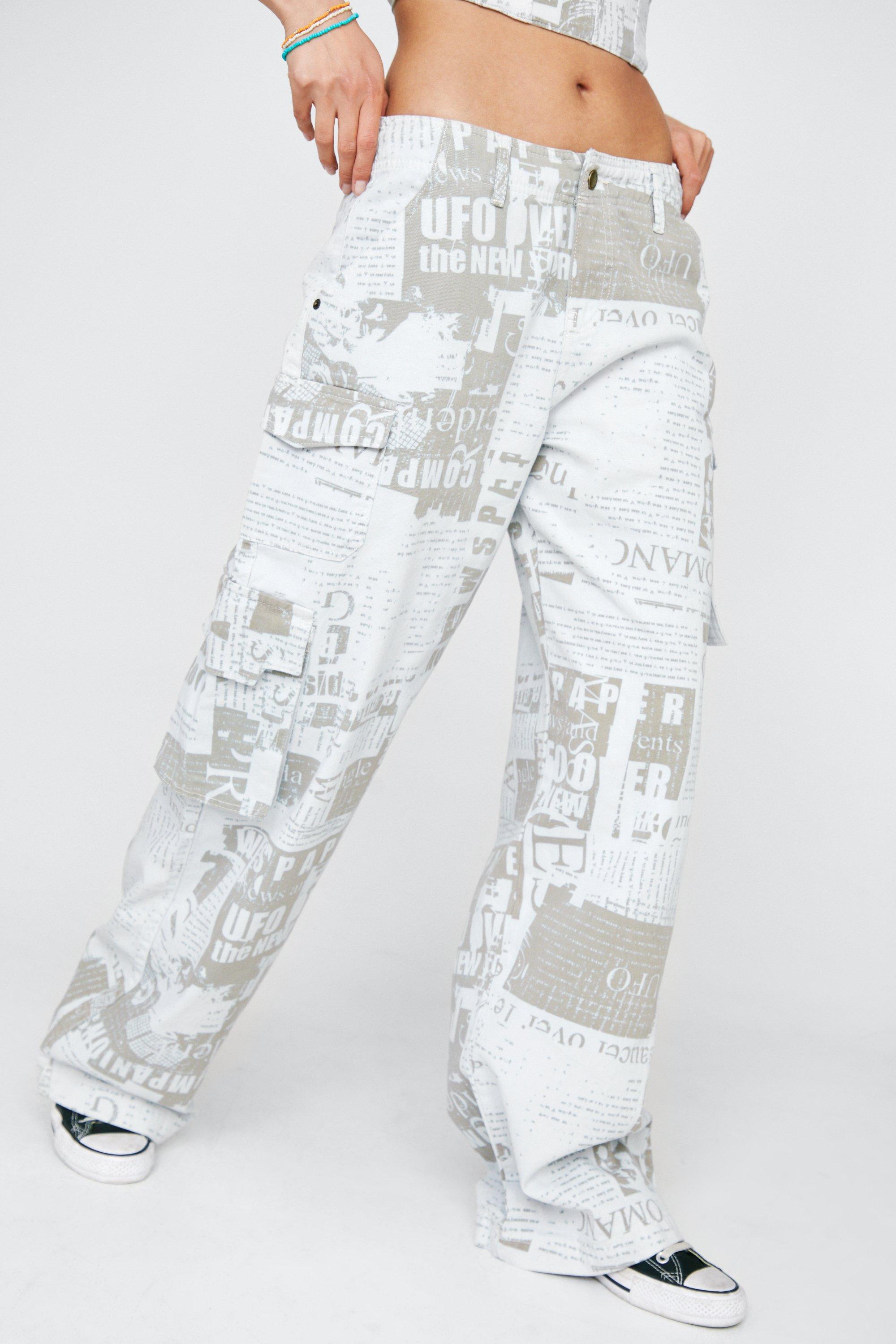 Newspaper best sale print joggers