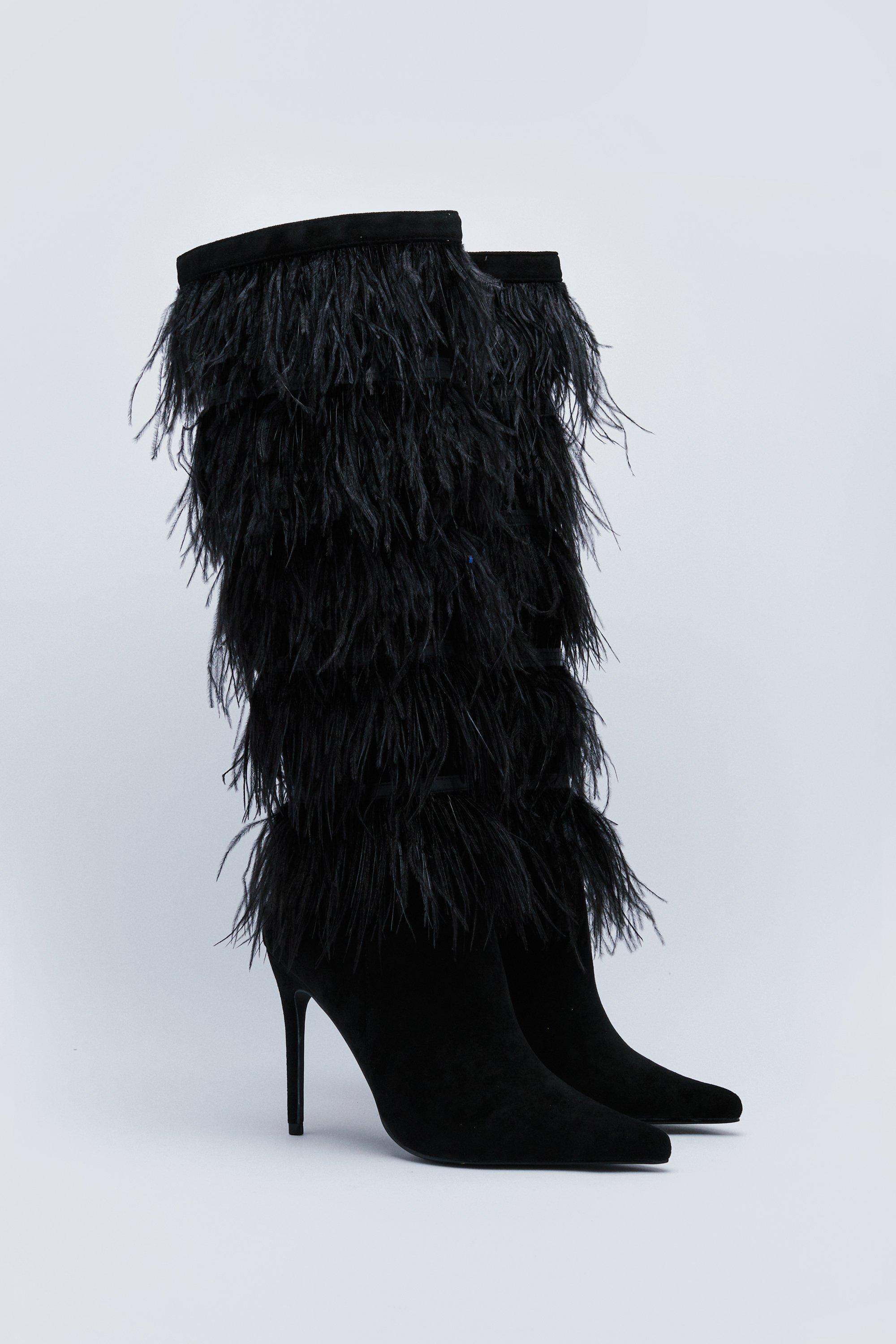 Nine west sale feather boots