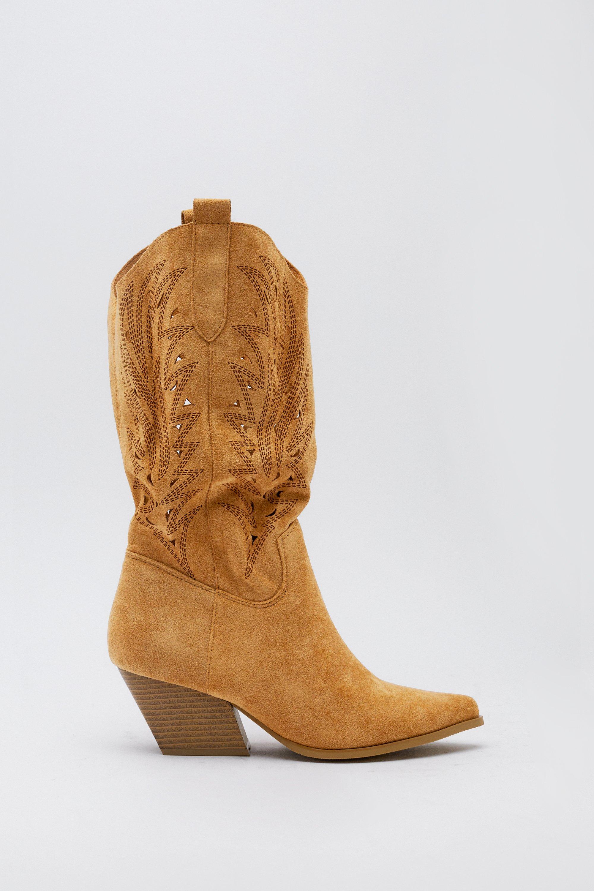 Cut out cowboy clearance boots