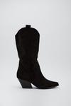 NastyGal Faux Suede Cowboy Boots thumbnail 3
