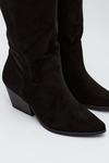 NastyGal Faux Suede Cowboy Boots thumbnail 4
