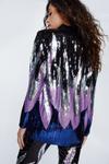 NastyGal Flame Sequin Relaxed Shirt thumbnail 4