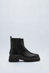 NastyGal Real Leather Chunky Chelsea Boots thumbnail 3