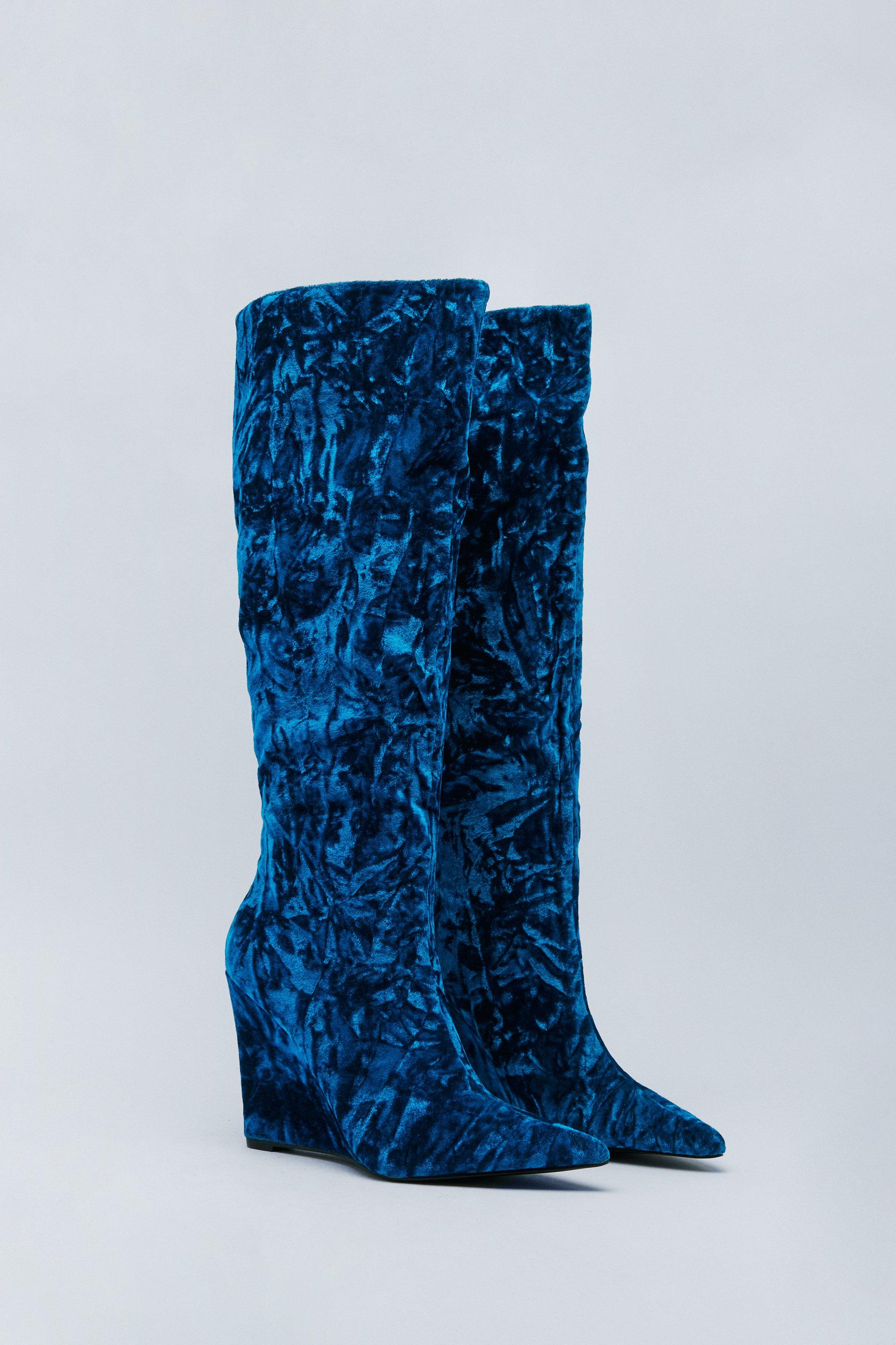 Leah wedge over the 2025 knee boot