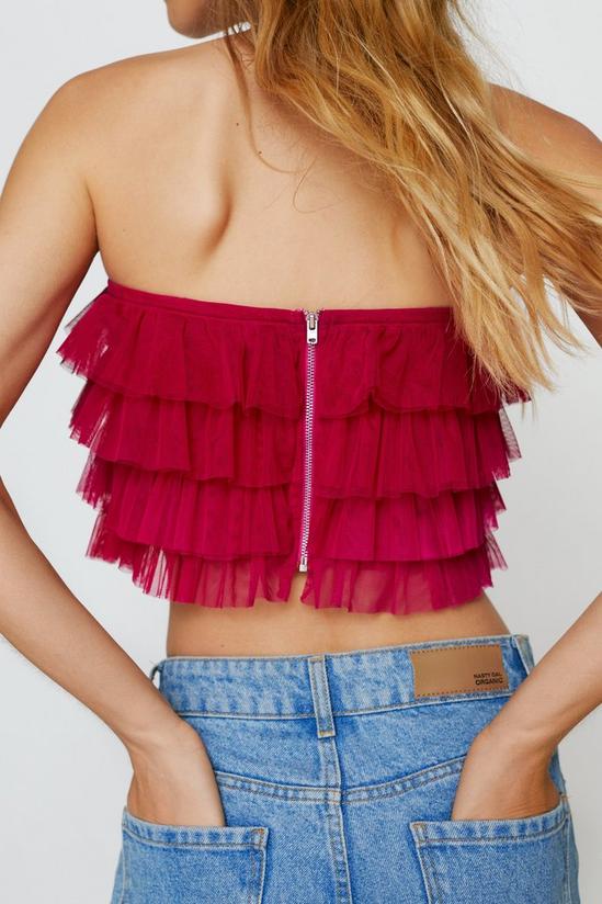 NastyGal Tulle Layered Bandeau Top 4