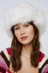 NastyGal Faux Fur Oversized Trapper Hat thumbnail 2