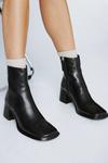 NastyGal Real Leather Ankle Boots thumbnail 2