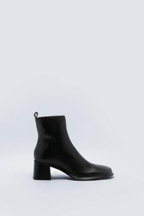 NastyGal Real Leather Ankle Boots 3