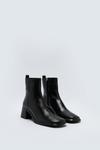 NastyGal Real Leather Ankle Boots thumbnail 4