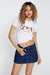 NastyGal American Cowgirl Graphic Baby Fit T-shirt thumbnail 2