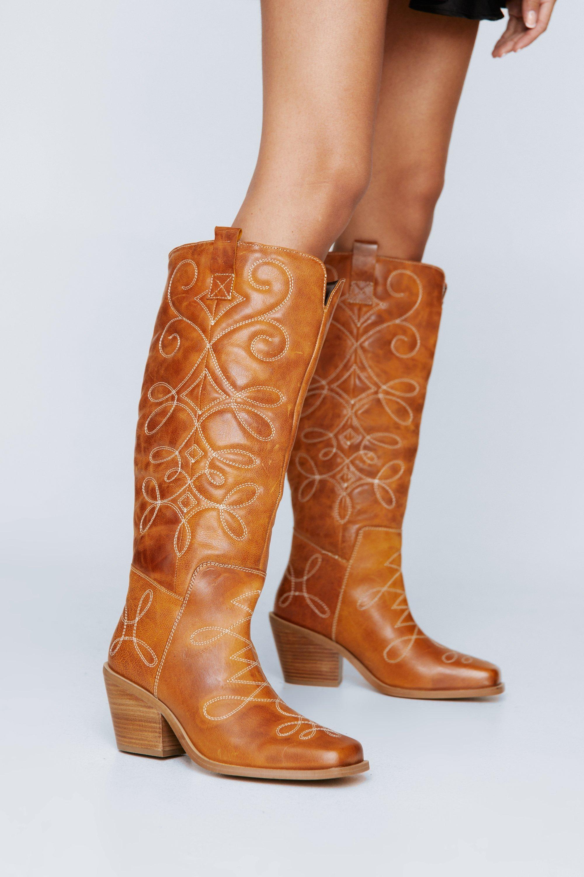 Tall square best sale toe cowboy boots