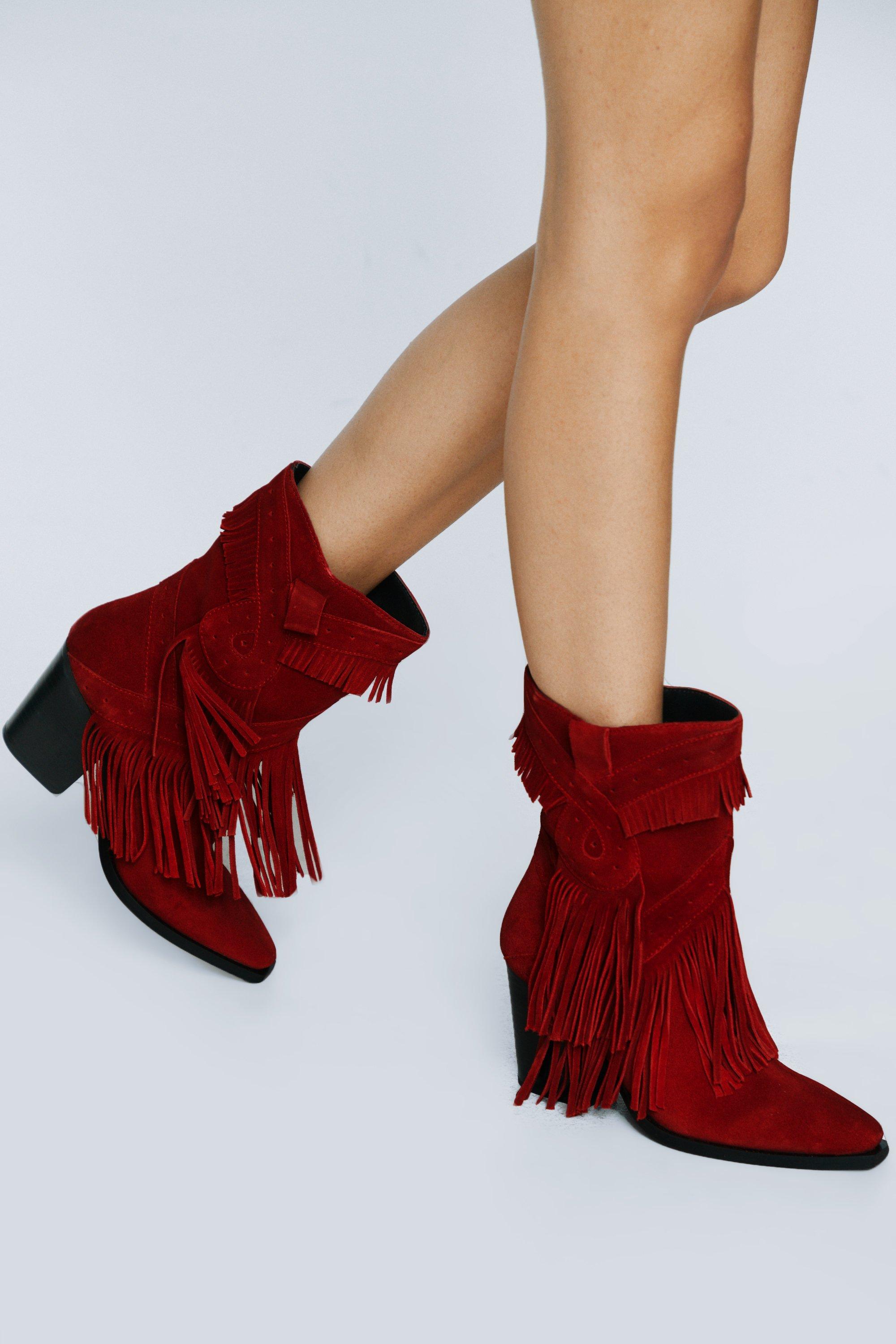 Tassel ankle boots on sale uk