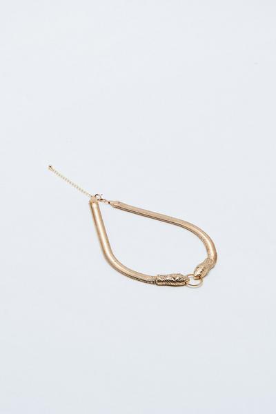 NastyGal  Flat Snake Chain Necklace