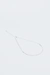 NastyGal Sterling Silver Chain Link Necklace thumbnail 3