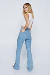 NastyGal Sequin Embroidered Flare Jean thumbnail 4