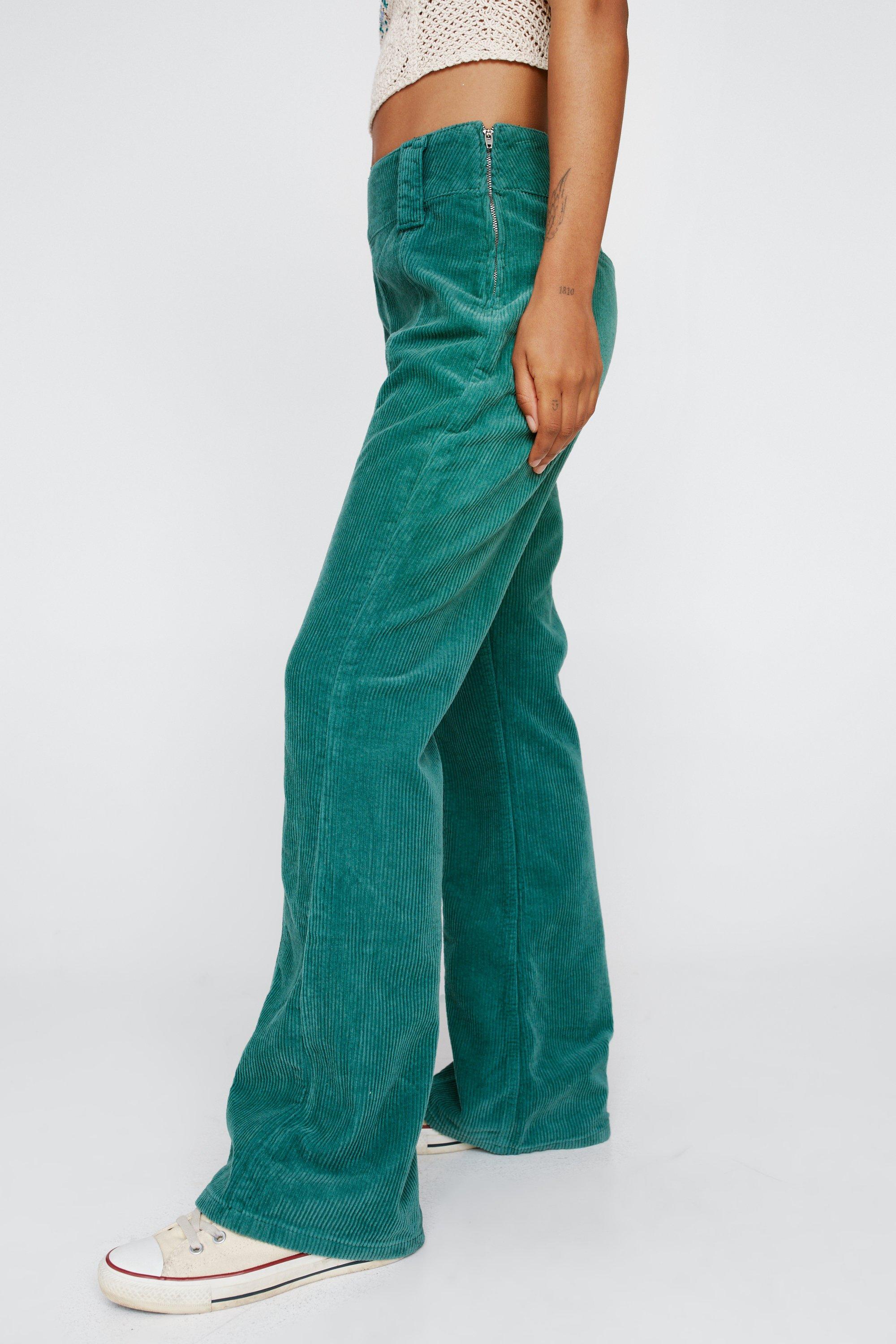 Women's Premium Low Rise Cord Flares