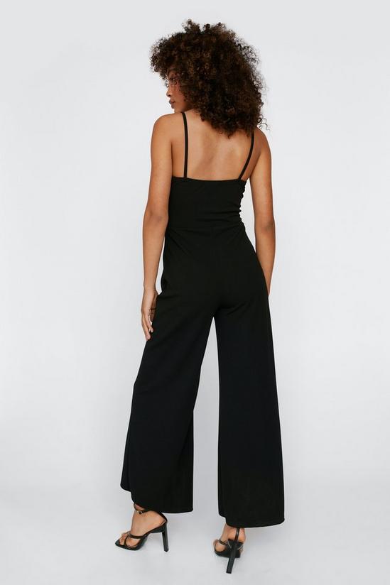 NastyGal Square Neck Strappy Jumpsuit 4