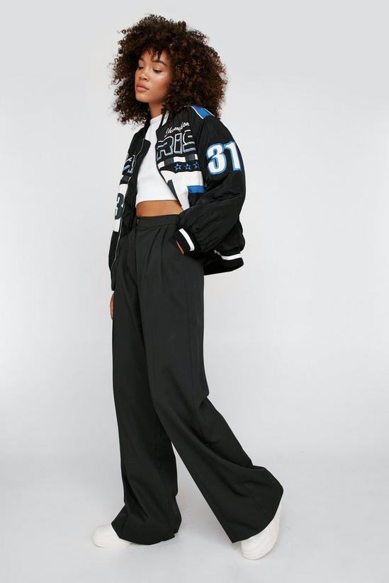 NastyGal Pleat Front Tailored Trousers 1