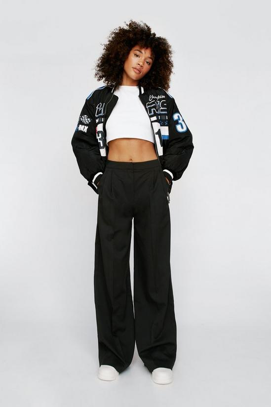 NastyGal Pleat Front Tailored Trousers 3