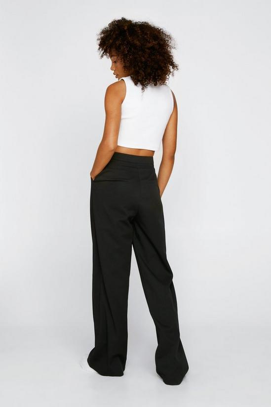 NastyGal Pleat Front Tailored Trousers 4