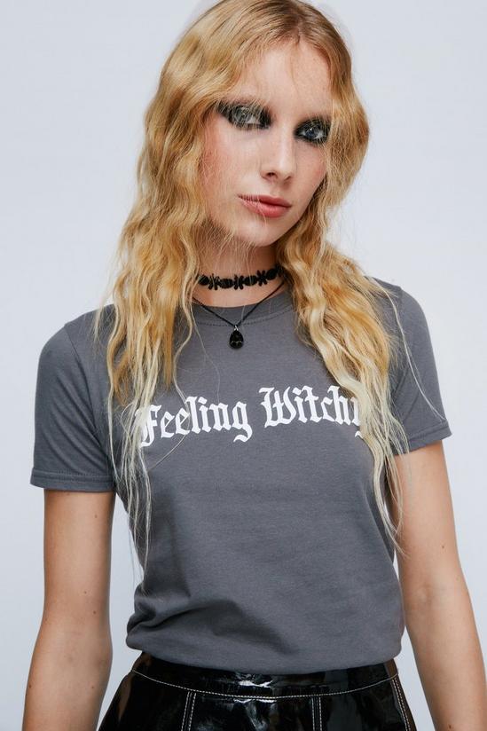 NastyGal Feeling Witchy Baby T-Shirt 1
