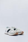 NastyGal Faux Leather And Suede Colorblock Sneakers thumbnail 4