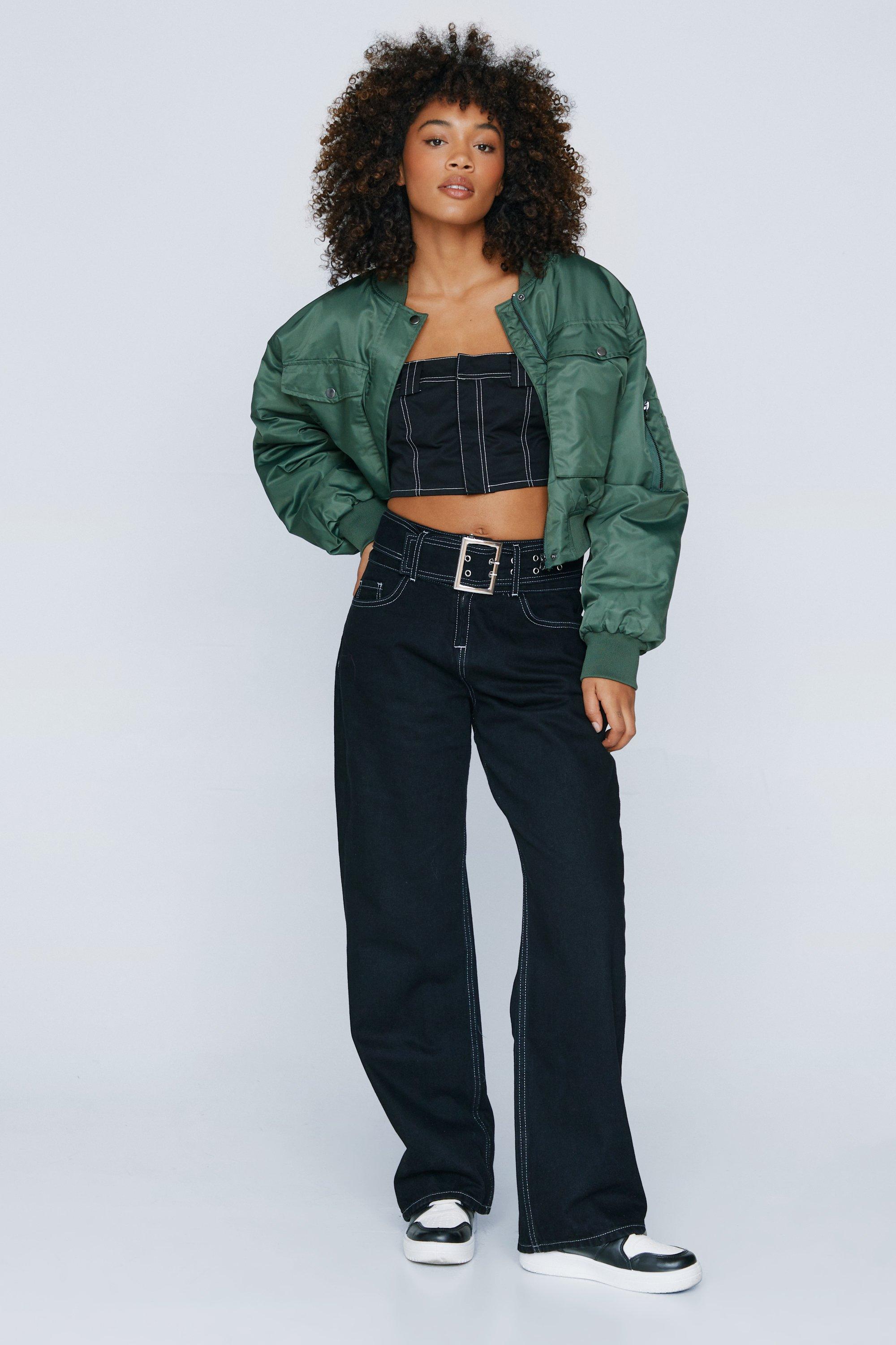 Urban outfitters contrast stitch 2024 jeans