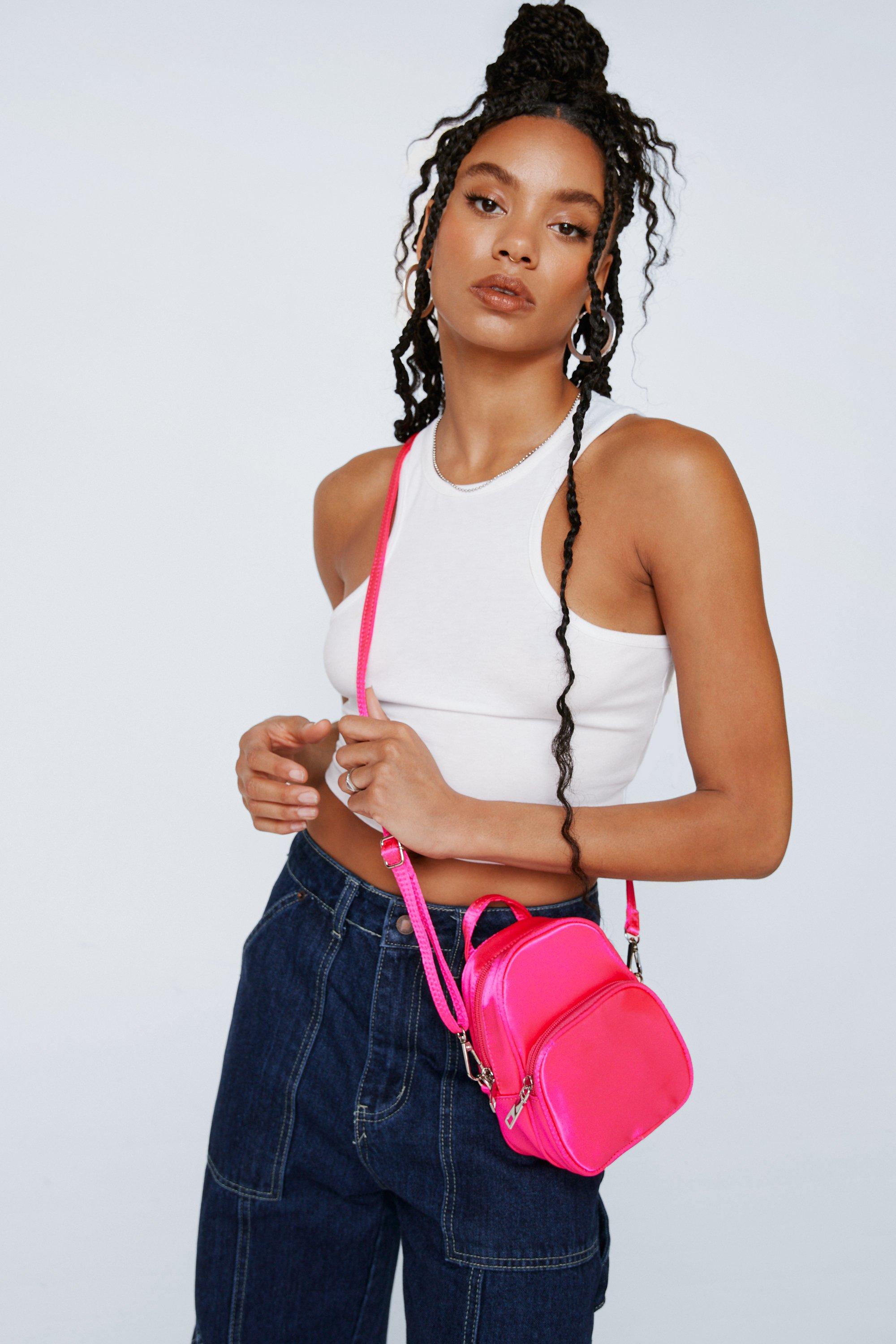 Mini discount backpack boohoo