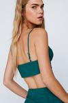 NastyGal Tailored Button Front Bralette Top thumbnail 4