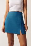 NastyGal Plaid Tailored Split Detail Mini Skirt thumbnail 2