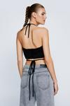 NastyGal Fluffy Flossed Waist Knitted Bandeau thumbnail 4