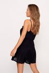 NastyGal Crinkle Tiered Ruffle Cover Up Romper thumbnail 4