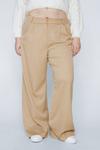 NastyGal Plus Size Premium Textured Tailored Trousers thumbnail 3