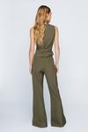 NastyGal Tailored Split Front Wide Leg Trousers thumbnail 4
