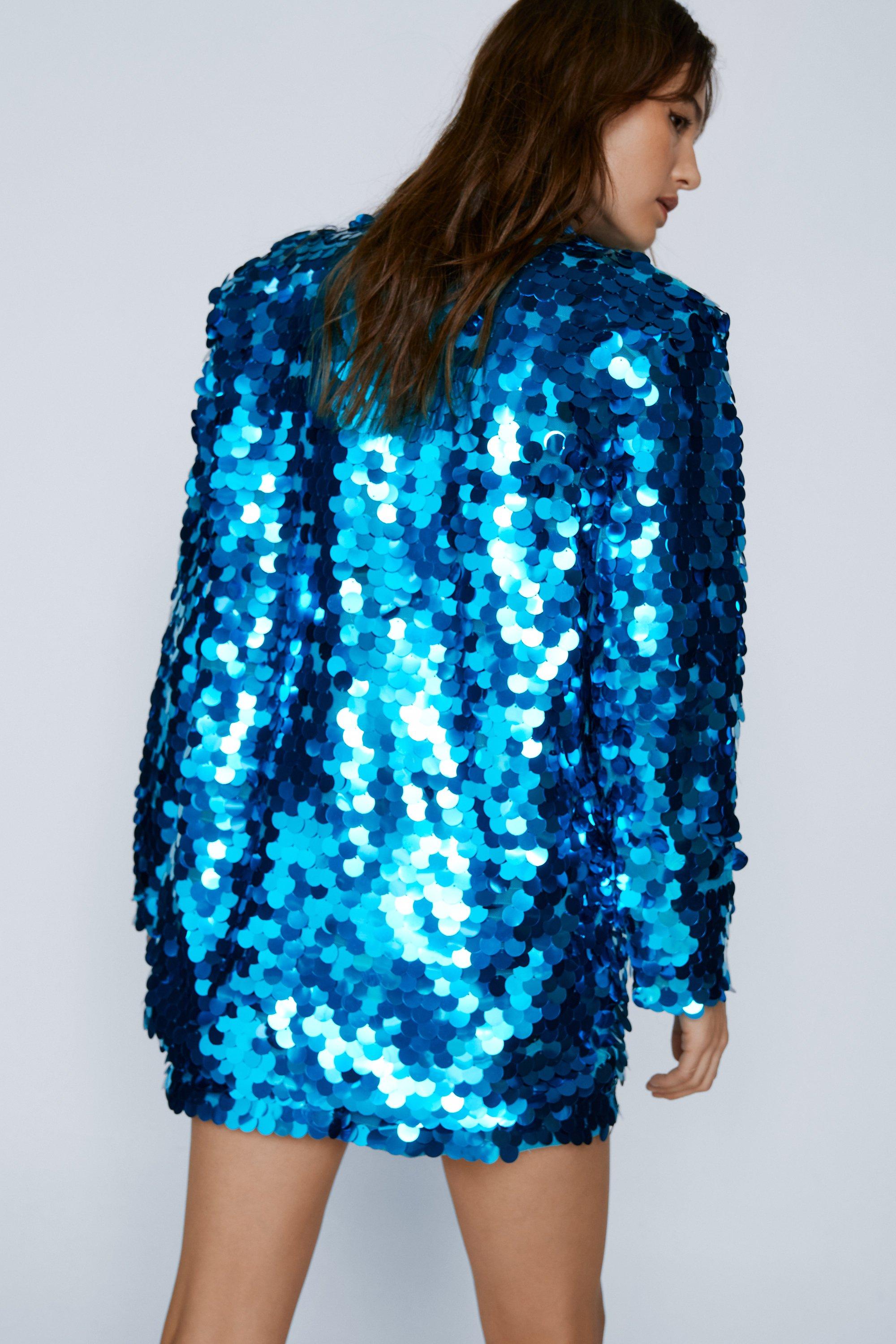 Large disc hotsell sequin jacket