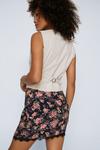 NastyGal Floral Lace Trim Mini Skirt thumbnail 4