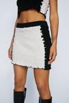 NastyGal Exposed Seam Knitted Mini Skirt thumbnail 3