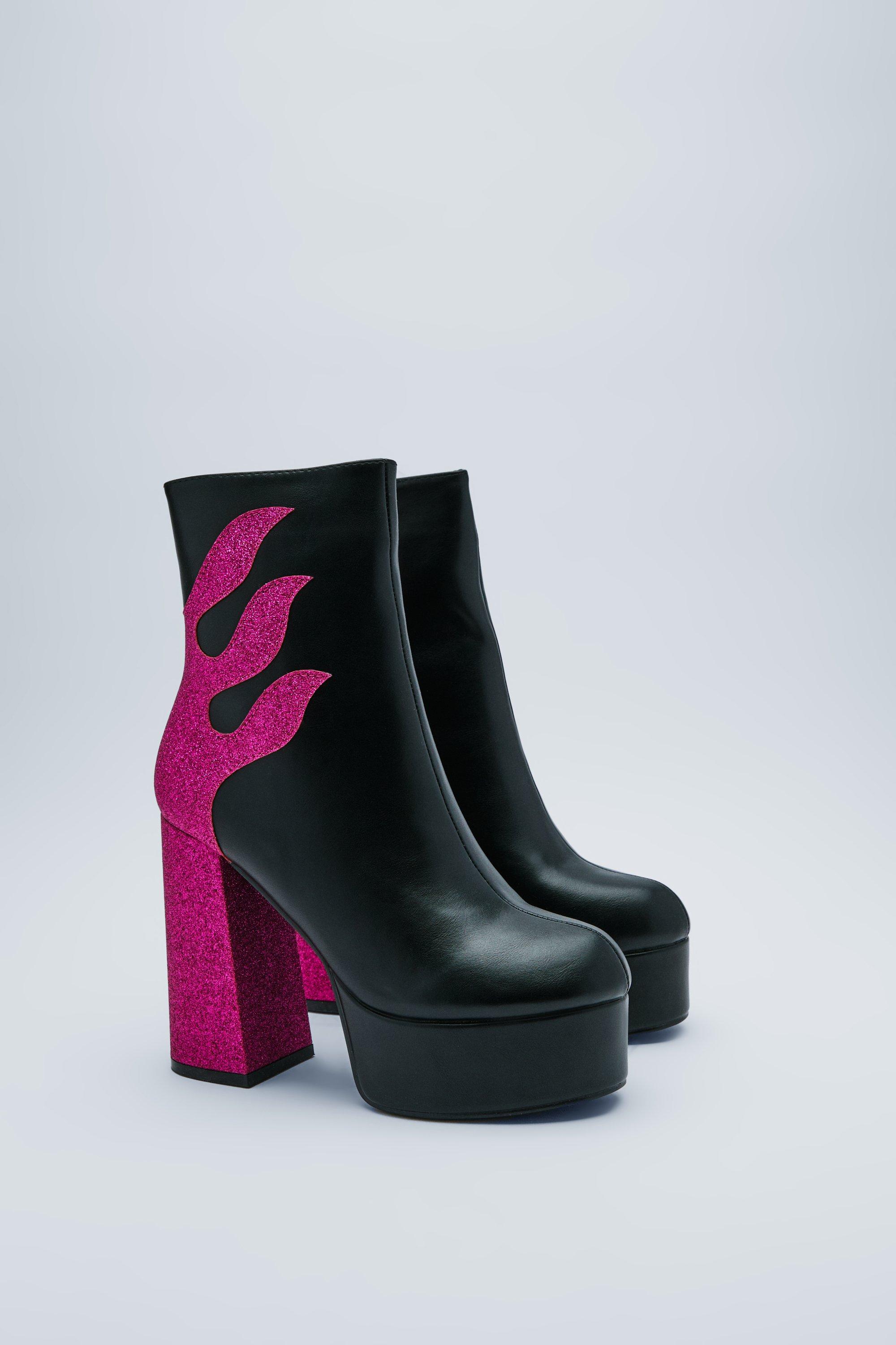 Flame 2024 platform boots