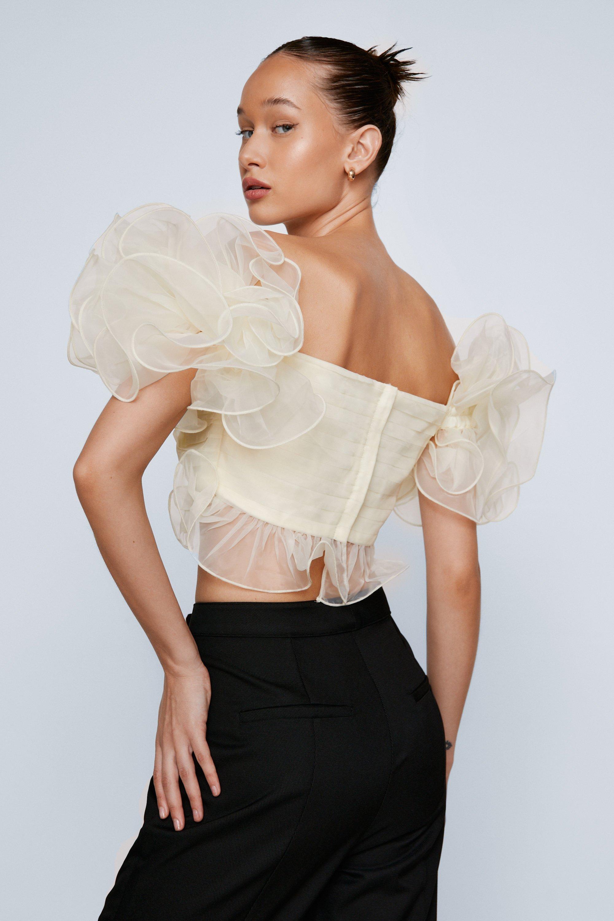 Ruffle store tops uk