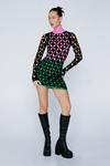 NastyGal Cut Out Layered Knitted Mini Dress thumbnail 2