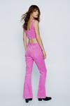 NastyGal Premium Corduroy Flare Fitted Pants thumbnail 4