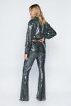 NastyGal Sequin Flare Trousers thumbnail 4