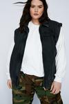 NastyGal Plus Size 2 In 1 Detachable Sleeve Denim Jacket thumbnail 3