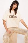 NastyGal Space Cowgirl Graphic Oversized T-shirt thumbnail 2